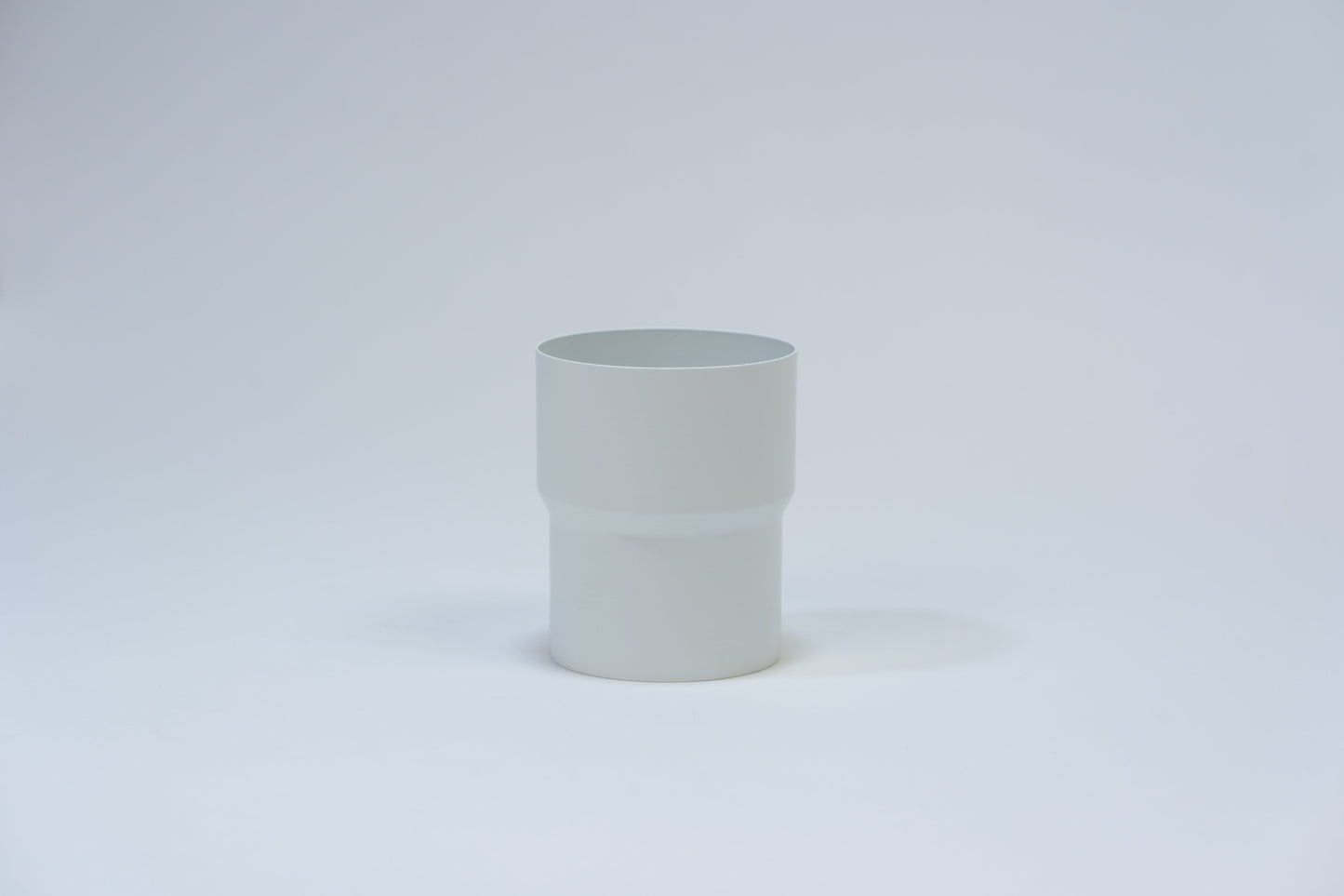 Aluminium HWA Mof Rond Ø80 Wit RAL 9010