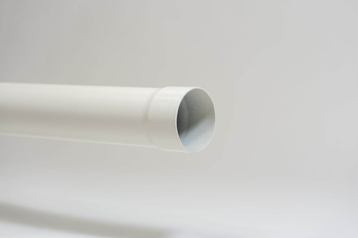 Aluminium HWA Buis Rond Ø80 Crème RAL9001