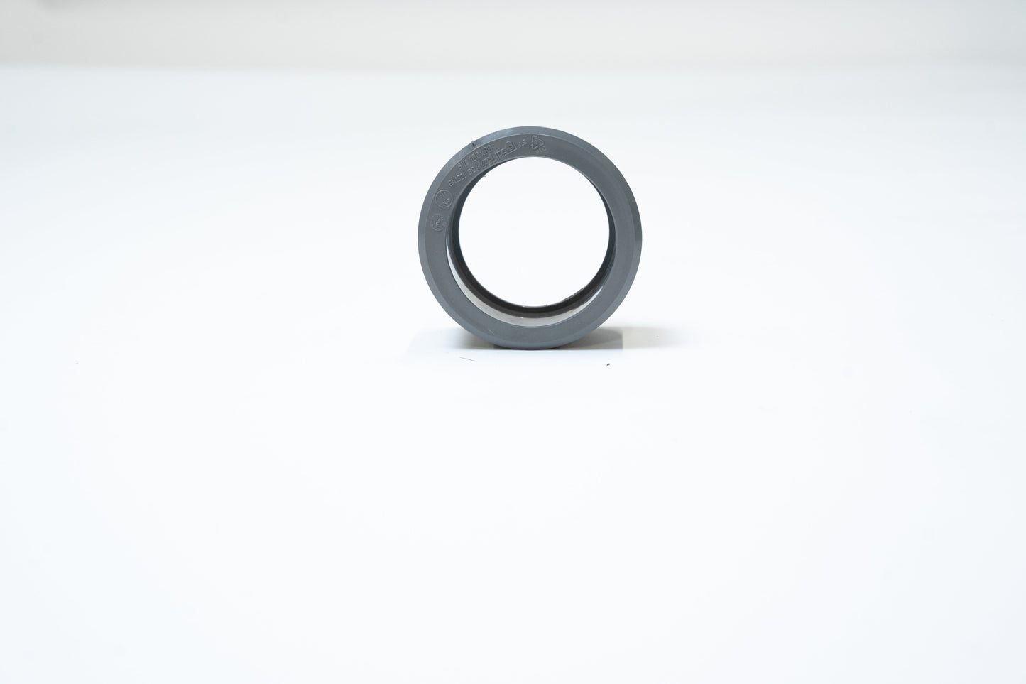 HWA verloopring, PVC, grijs, 100 x 80 (per stuk)