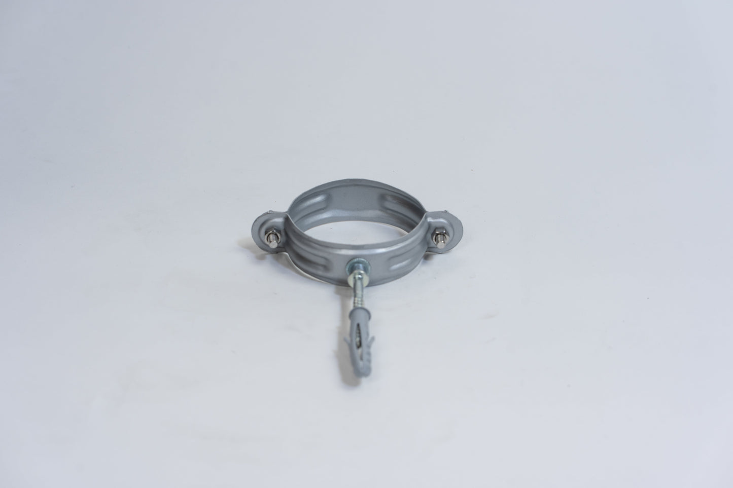 Aluminium HWA Beugel Rond Buis Ø80 Zilver RAL 9006