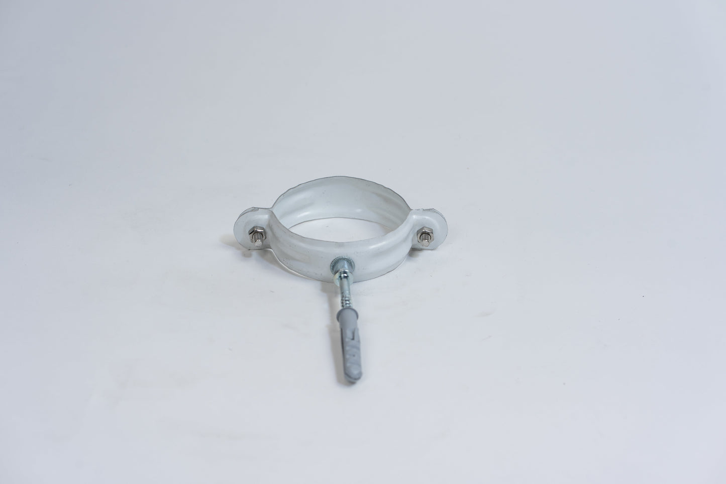 Aluminium HWA Beugel Rond Buis Ø80 Wit RAL9010