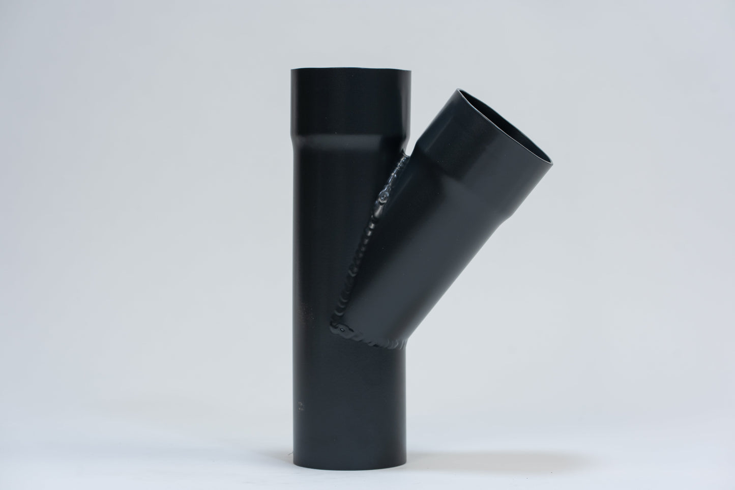 Aluminium HWA T-stuk 40° Rond Ø100 Antraciet