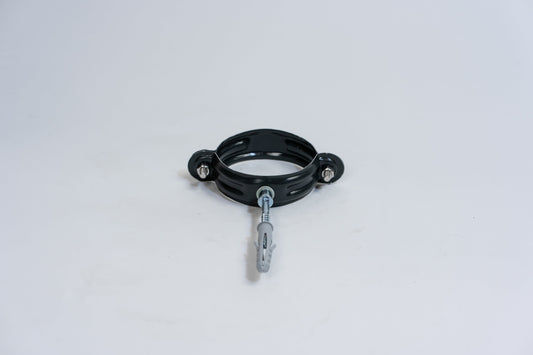 Aluminium HWA Beugel Rond Buis Ø80 Antraciet RAL 7016