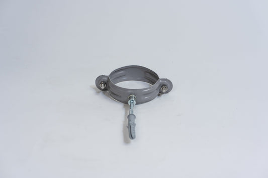 Aluminium HWA Beugel Rond Buis Ø80 Grijs RAL 7036