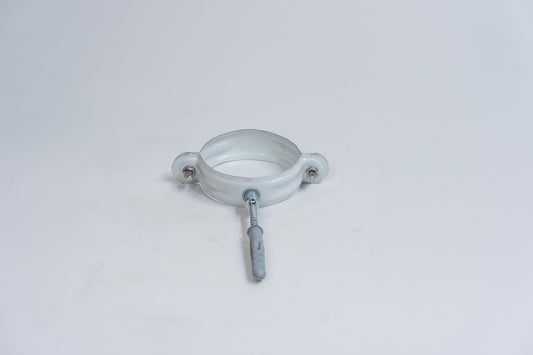 Aluminium HWA Beugel Rond Buis Ø80 Wit RAL9010