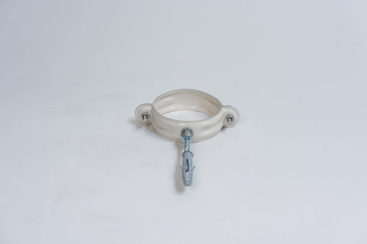 Aluminium HWA Beugel Rond Buis Ø80 Crème RAL 9001