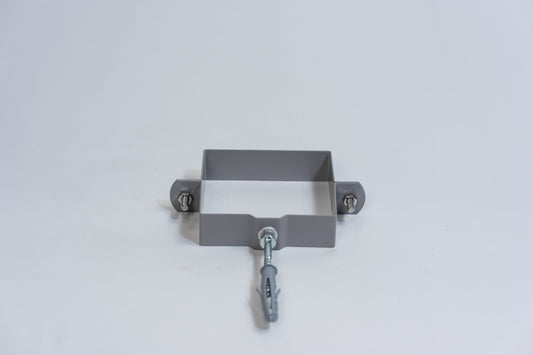 Aluminium HWA Beugel Vierkant Buis 100 Grijs RAL 7036