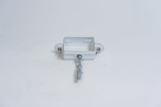 Aluminium HWA Beugel Vierkant Buis 80 Wit RAL 9010