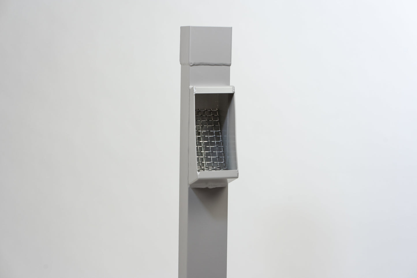 Aluminium HWA Bladafscheider Vierkant 80 Grijs RAL7036