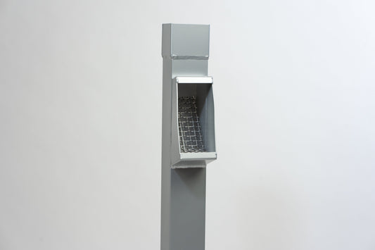 Aluminium HWA Bladafscheider Vierkant 80