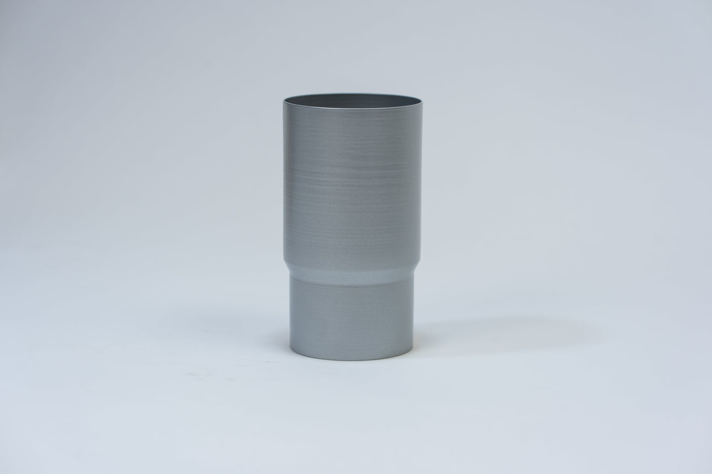 Aluminium HWA Schuifmof Rond Ø80 Zilver (h = 150 mm)