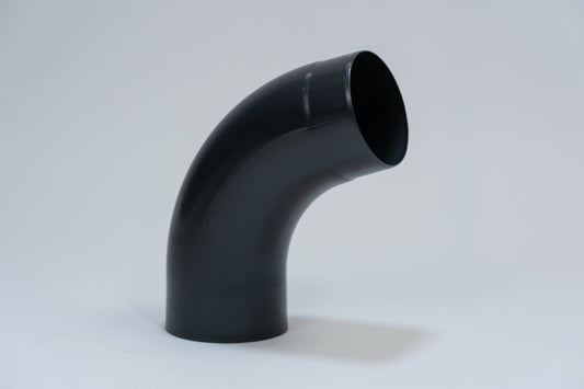 Aluminium HWA Bocht 72° Rond Ø100 Antraciet