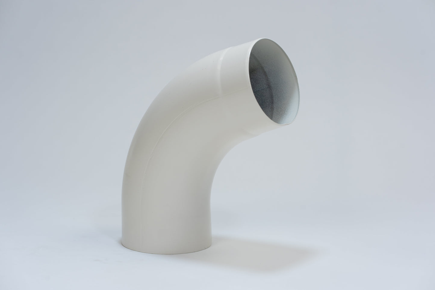 Aluminium HWA Bocht 72° Rond Ø100 Crème