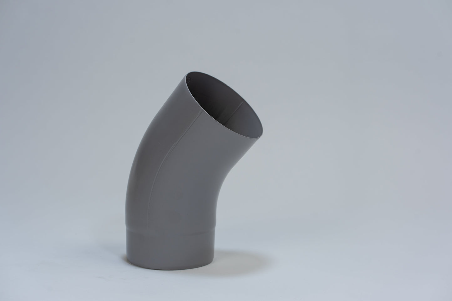 Aluminium HWA Bocht 40° Rond Ø100 Grijs