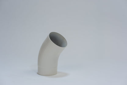 Aluminium HWA Bocht 40° Rond Ø80 Crème