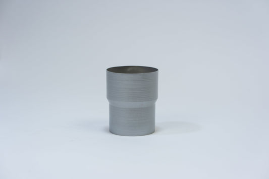 Aluminium HWA Mof Rond Ø80 Zilver RAL 9006