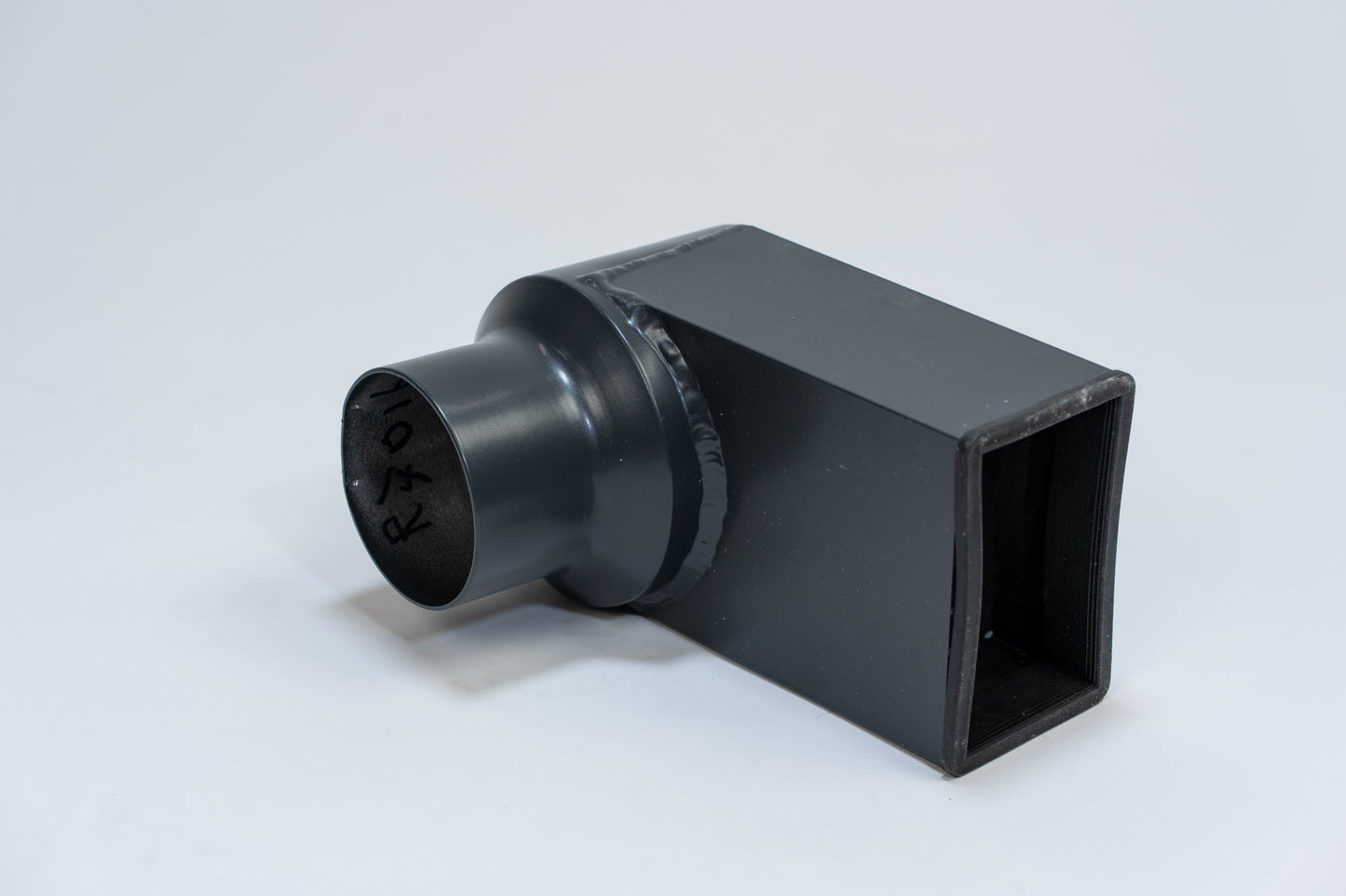 Aluminium HWA Stadsuitloop 60x100 Rond Ø80 Antraciet