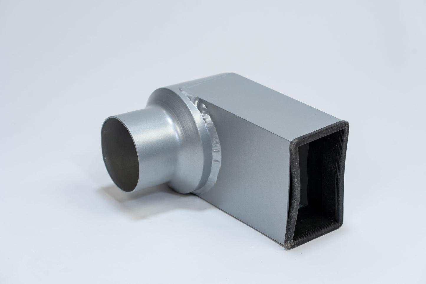 Aluminium HWA Stadsuitloop 60x100 Rond Ø80 Zilver