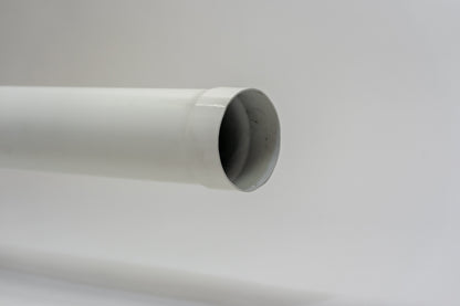 Aluminium HWA Buis Rond Ø100 mm Wit RAL-9010
