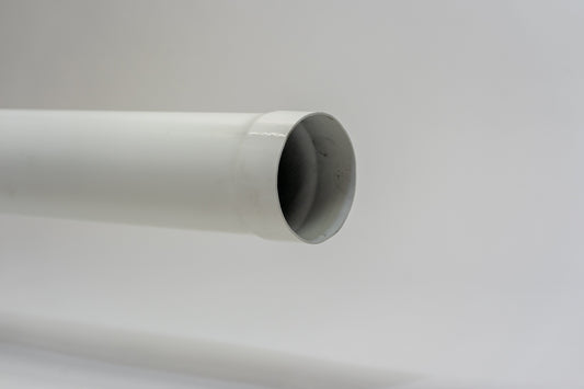 Aluminium HWA Buis Rond Ø100 Wit RAL9010