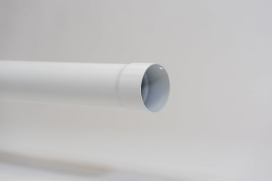 Aluminium HWA Buis Rond Ø80 Wit RAL9010