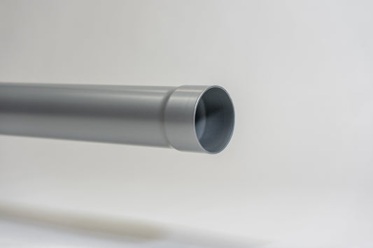 Aluminium HWA Buis Rond Ø80 Zilver RAL9006