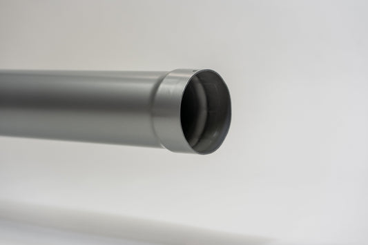 Aluminium HWA Buis Rond Ø100 Zilver RAL9006