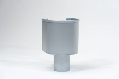 Aluminium Vergaarbak Rond 150x150 Ø100mm - Kleur n.t.b.